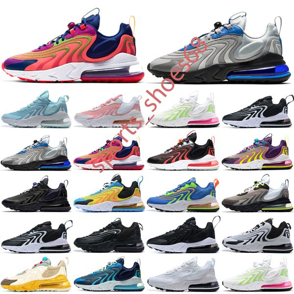 

2021 new triple black mens women running shoes travis react bauhaus throwback future bred trainers sports sneakers size 36-45, White;red