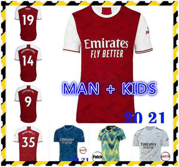 

футбольные майки 20 21 пепе saka nicolas tierney henry willian maitland-niles arsen 4 2020 2021 футбольная футболка мужчины женщин детский к, Black;yellow