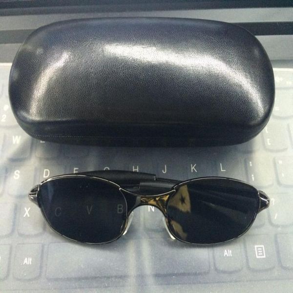 

frame sunglasses eyeglasses protection full reflective multifunctional oval anti-peeping lens women men plifl