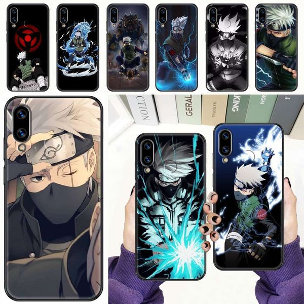 

kakashi animation naruto hatake mobile phone shell huawei honor 67 8 9 10 i 20 c x lite pro game fashion black first art shell4fre