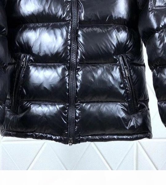 

down coat fashionable man and women jacket outdoor coat fashionable men's winter down jackets warm and windproof parka, Black