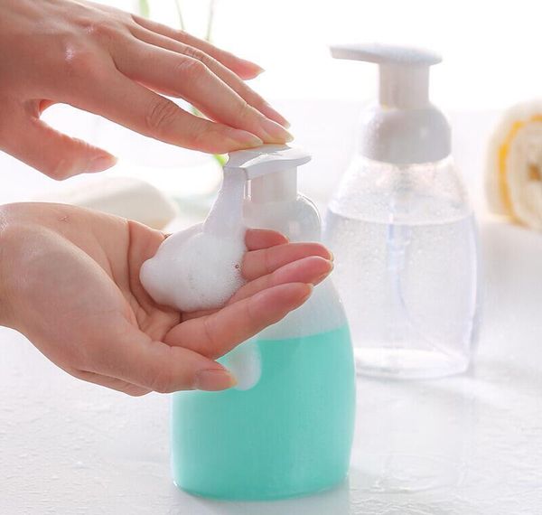 

250ml 300ml clear foam pump bottle soap foaming mousses liquid dispensers household for children's hea bbyqhv soif