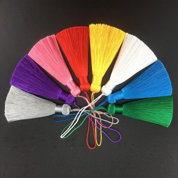 

10pcs multicolor tassel fringe pendant diy jewelry accessories home textile curtain garment sewing macrame decoration pendant h jlllpq
