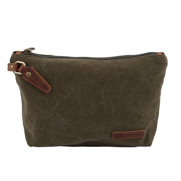 

fashion solid purse makeup canvas cosmetic bag toiletry case pouch travel portable bag makeup1