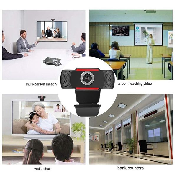 

480p камера hd pc камера с микрофоном микрофоном для skype для android tv вращающихся камер компьютер веб-камеры