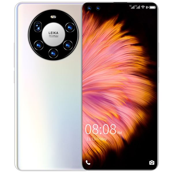 

mate40pro smart phone 7.3inch cellphone dual sim camera 5g 4g cell mobile smartphone face unlock 16gb 512gb