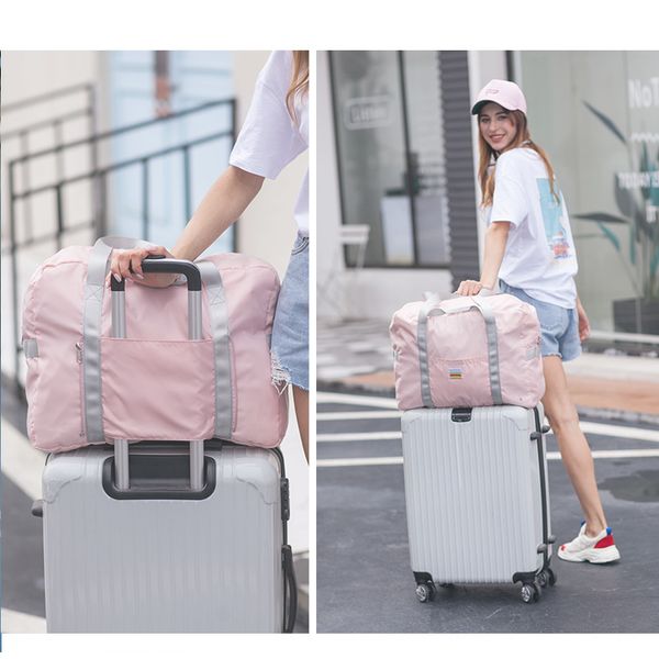 

casual portable outdoor fly organizer of high capacity luggage folding trip tote sac travel bag db60tt 8irx