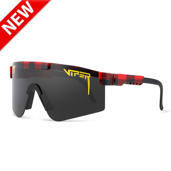 

pit viper cloth design polarized sunglasses out door cool eyewear 100%uv protection tr90 frame with case, White;black
