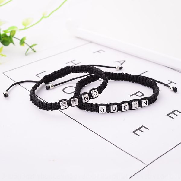 

queen personalized king woven bracelet rbmqw