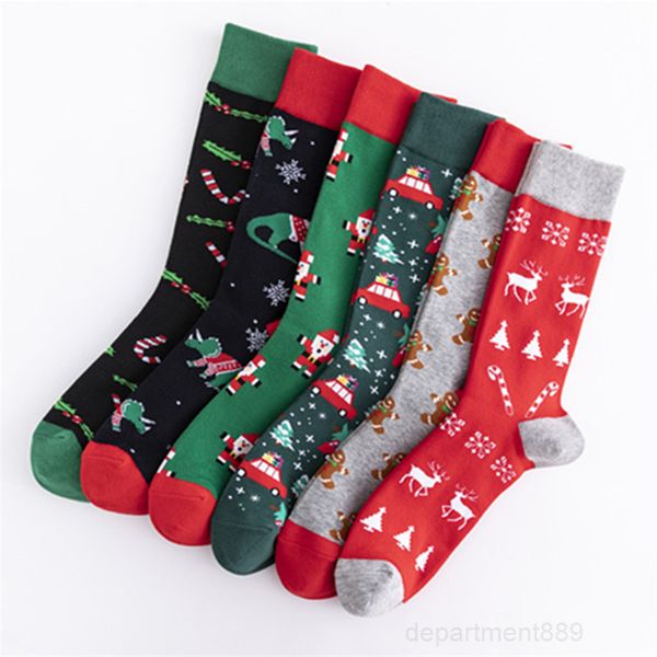 

lef1stocking man women men casual cartoon happy christmas new year xmas sport home owd1087