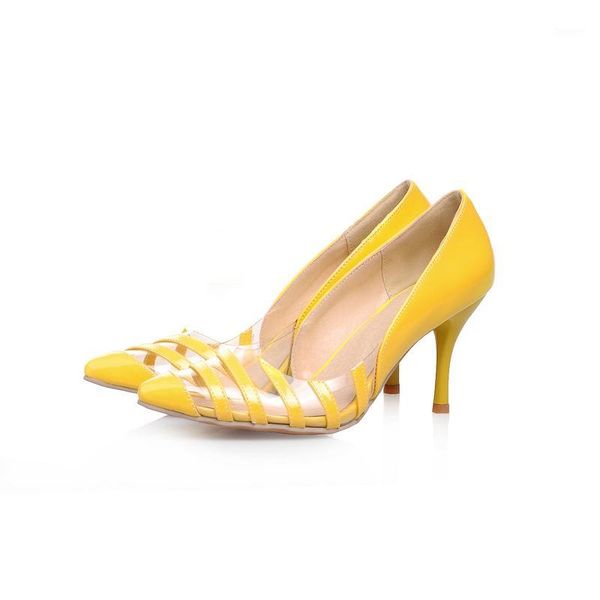 

oversized pointed personalized shoes ladies high heels women shoes woman pumps1, Black