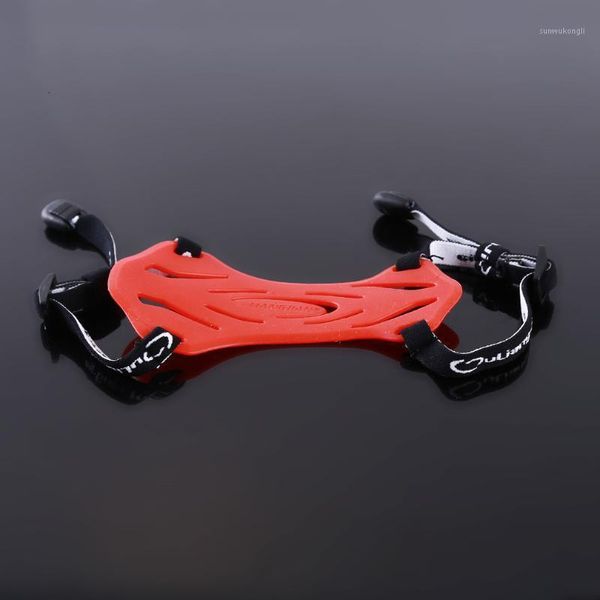 

rubber shooting bow arrow archery arm guard armband, hunting forearm protective gear1, Black;gray