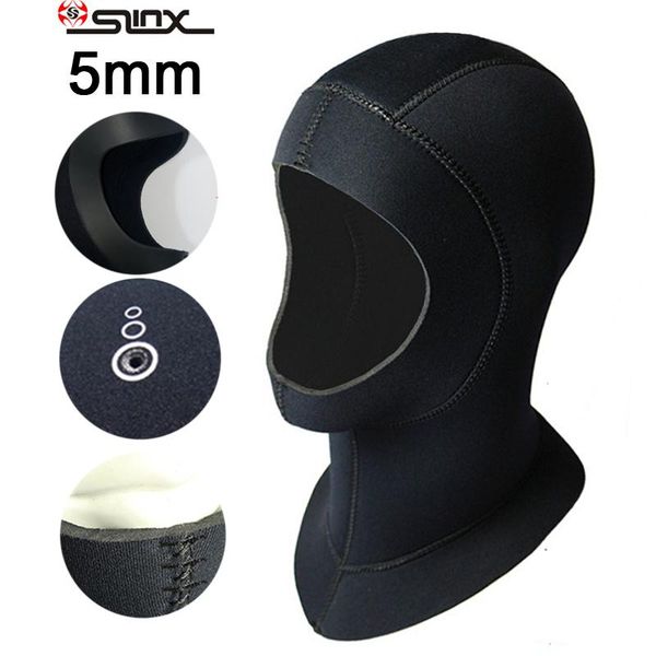 

5mm neoprene dive hood cap for scuba diving cold water scuba dive sports cap waterproof keep warming brand new 1pc slinx bbyqhy