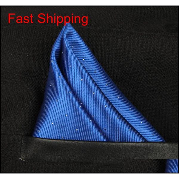 

new fashion jacquard spot hanky handkerchief kerchief business suit pocket handkerchief fashion accessories chr qylhzz homes2007, Blue;white