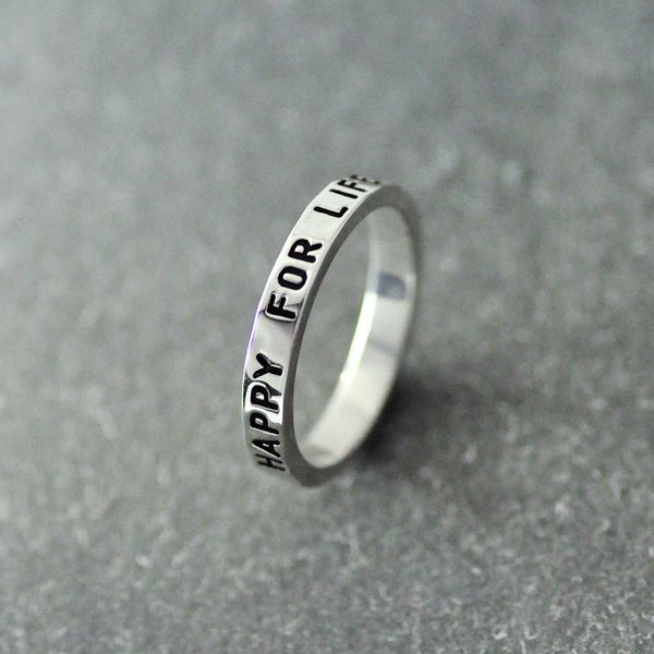 

engrave name ring,stamp ring,custom engraved name ring,personalized name ring, as a gift 201006, Golden;silver