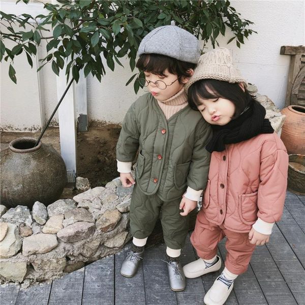 

clothing sets 2021 kids boutique girl outfit thicken fashion, White