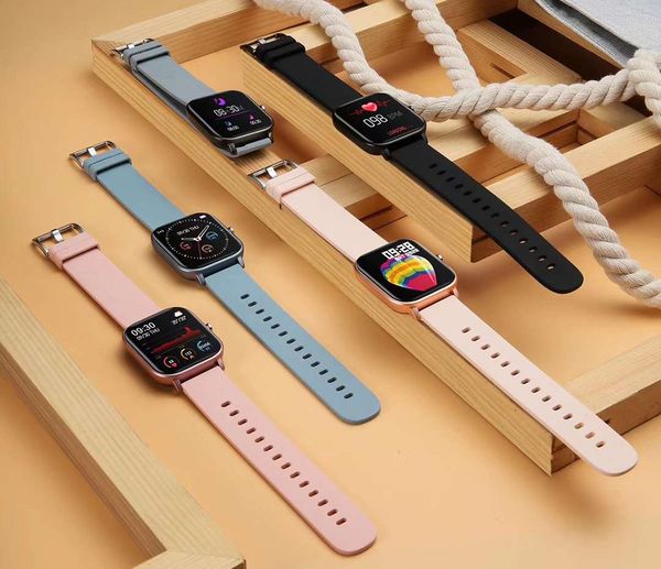 

p8 smart bracelet blood pressure oxygen sport fitness tracker watch heart rate monitor wristband pk fitbit versa mi band 3 115 plus