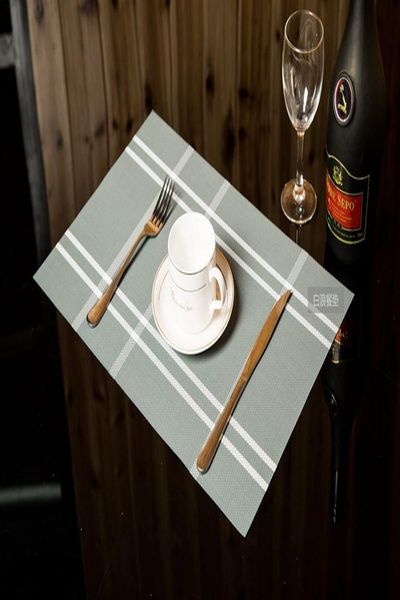 

4pcs european lattice insulation pad taslim dining pad kitchen creative tableware cushion manteles individuales table placemats h bbyqyn