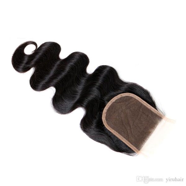 

brazilian virgin hair 2 bundles with baby hair 4x4 lace closure body wave hair extensions wefts with closure, Black;brown