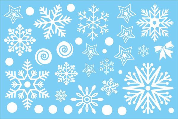 

2021 новый год diy рождеством стена снежинка санта-клаус наклейки оконное стекло наклейки подарок xmas для дома санта декор jllozf mxyard