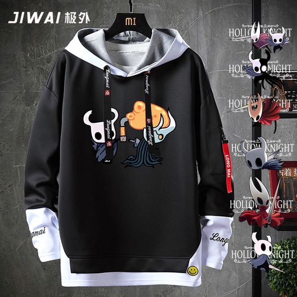 

hollow knight game boys and girls around sweater on the clothes hoodie