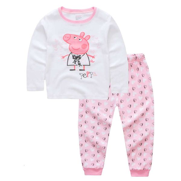 

sve autumn new long pajamas knitted children's home wear, Blue;red