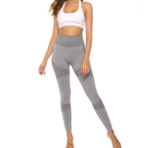 

yoga outfits pants solid high waist full length workout sports clothing leggings fitness 6 colors1, White;red