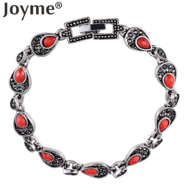 

vintage bracelet jewelry green resin stone tibet silver color water drop coachella festival roman royal wholesale factory price, Golden;silver