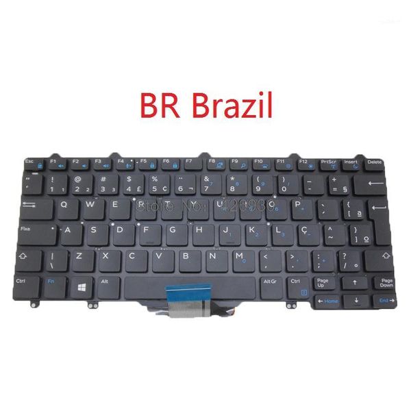 

keyboards lapbr ti tr tw keyboard for 7350 e5250 e5270 e7250 e7270 e7450 e7470 brazil thailand turkish chinese 1