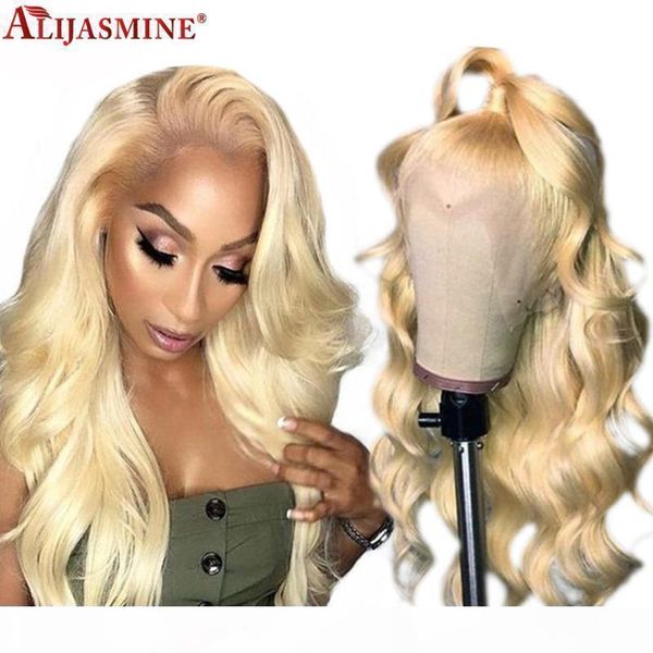 

13x6 hd transparent lace wigs body wave lace front wig pre plucked hairline brazilian remy front human hair wigs for women, Black;brown