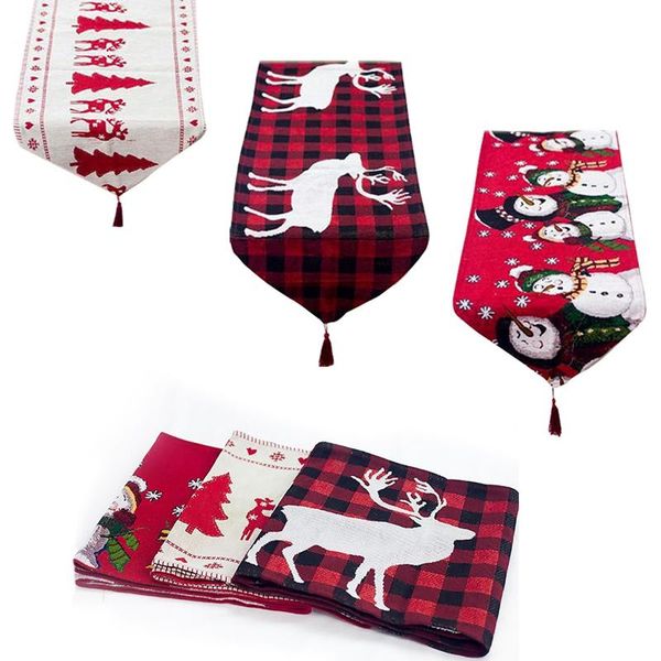 

christmas креативного xmas tree снеговик elk скатерть декор таблица обложка натал таблица flag полотенце 2021 с рождеством декор для дома jl