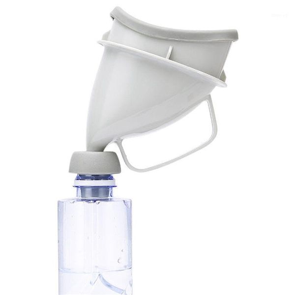 

1pc portable travel urinal car handle urine bottle urinal funnel tube outdoor camp urination device stand up & pee toilet1