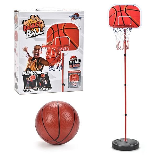 

1.5 m adjustable basketball stand children basketball hoop indoor basketball training toy outdoor sport game boy toy