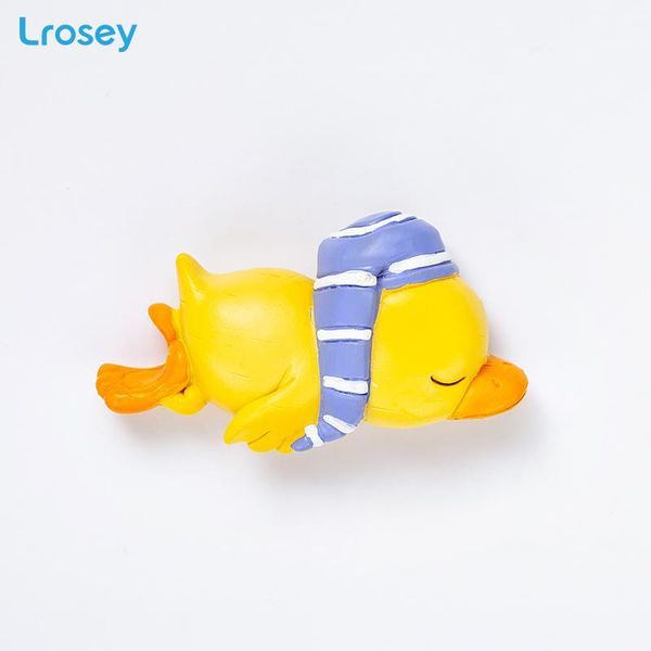 

cute animal fridge magnets sleeping dreaming piglet duckling bear kitten resin refrigerator stickers home decor message holder wmtklu