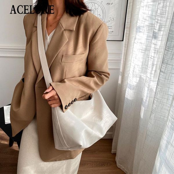 

cross body acelure solid color all-match messenger bags shopping handbags casual fashion high capacity shoulder crossbody for women