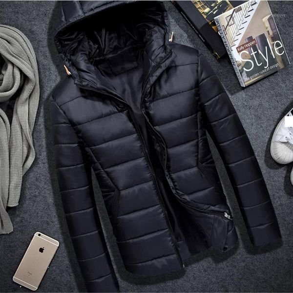 

new men's winter coat 100% cotton mint cotton mint zipper men's overcoat warm m-4xl1, Black