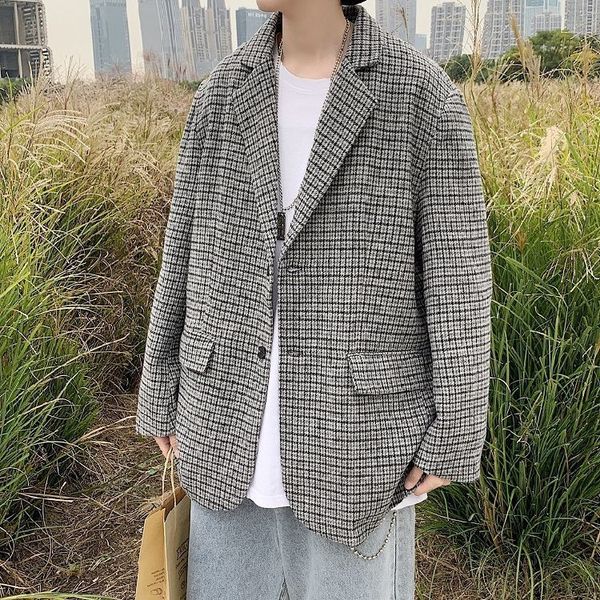 

2021 suits spring new autumn in chess suit youth jacket m-2xl men's clothing d7vy, White;black