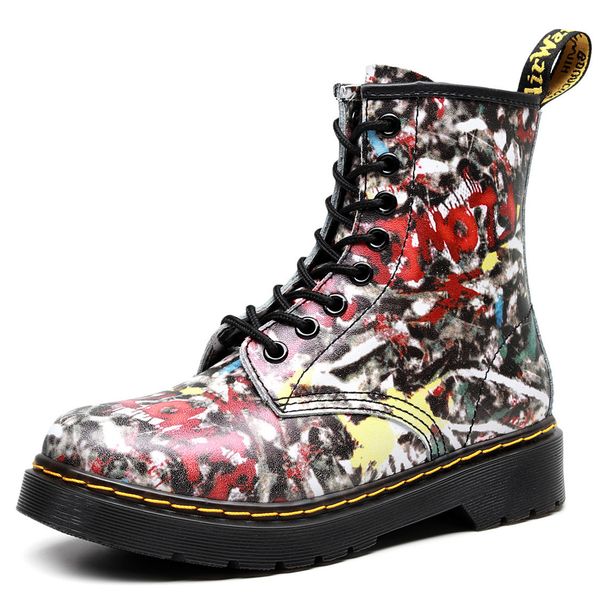 

высококачественные кожаные ботинки my2a, Black