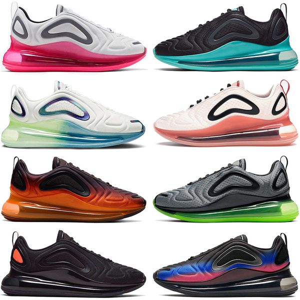 

wholesale 720s running shoes mens womens bubble pack cool grey golden oreo neon 720c trainers sneakers, White;red