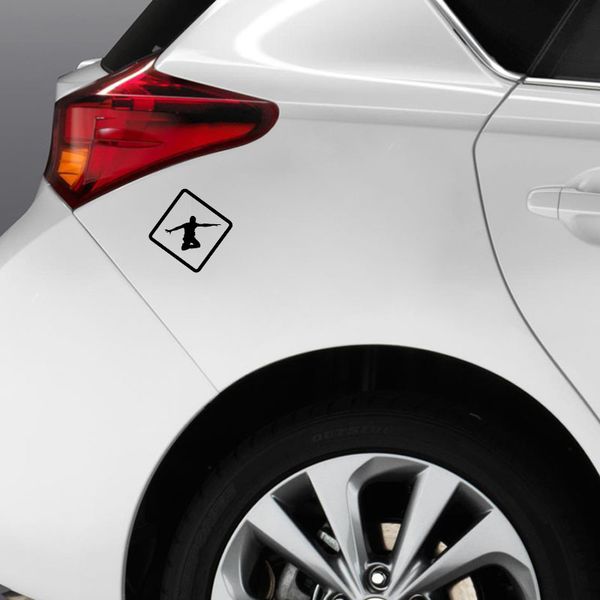 

car sticker fashion thunderbolt decoration car sticker personality silhouette extreme sports creative ,13cm*13cm