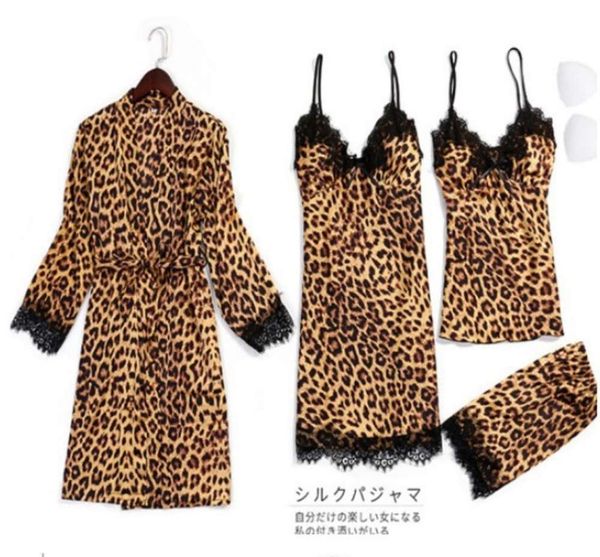 

underwear suit sleepwear set, Black;white