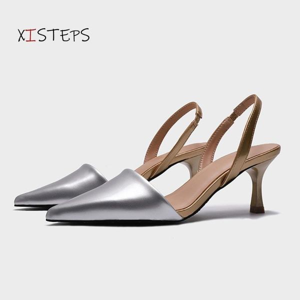 

fashion women sandals high heeled pointed toe ladies party dress shoes summer 2021 female elegant sandal heels sadalias feminina, Black