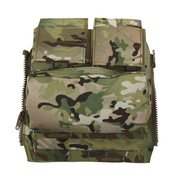 

waist support tactical vest avs backplane bag, Black;gray