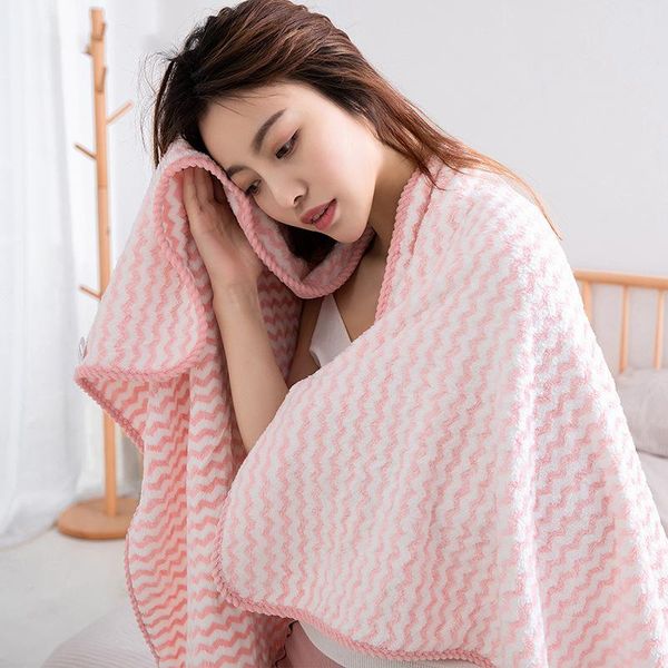 

ванная комната полотенце полосатые полотенца 140 * 70см мягкая и абсорбирующая сверхтонкое волокно чистящее шикарное полотенце гостиницы дом