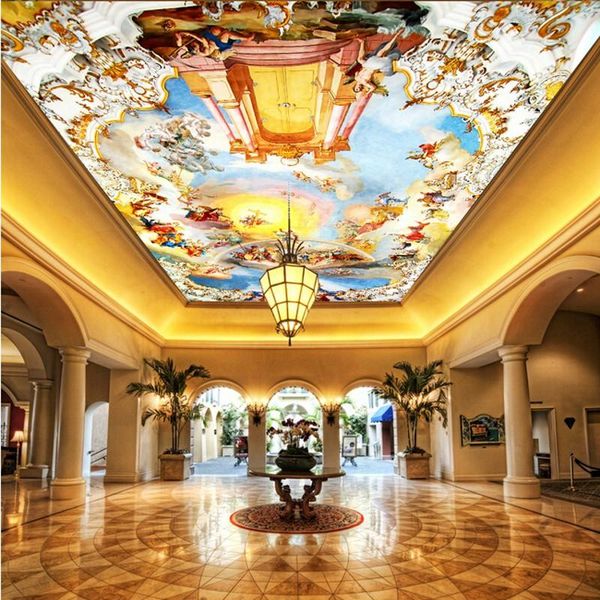 

wallpapers dropship po wallpaper 3d ceiling ktv el zenith luxury european large mural for living room