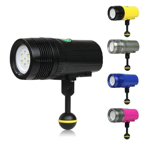 

2500 lumens scuba diving led pgraphy video light underwater 100m waterproof tactical torch lamp1