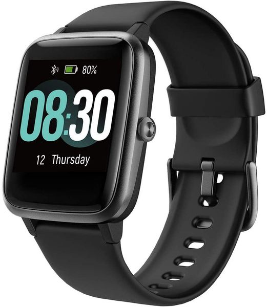 

umidigi smart watch fitness tracker, with heart rate monitor, activity tracker, for android phones, 5atm waterproof pedometer, smart watch,