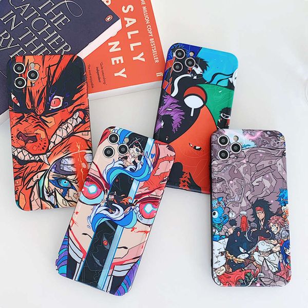 

qanaruto kurama fairy tale tail hunter mobile phone box vip 12 11 pro x xs x max xr 7 8 with se2 silicone soft coverlk