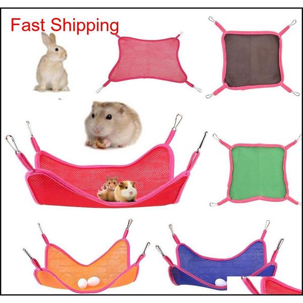 

home use large 11.8*11.4inch breathable mesh hammocks 6 colors squirrel hammock summer outdoor portable pet squi qylvbx bde_luck