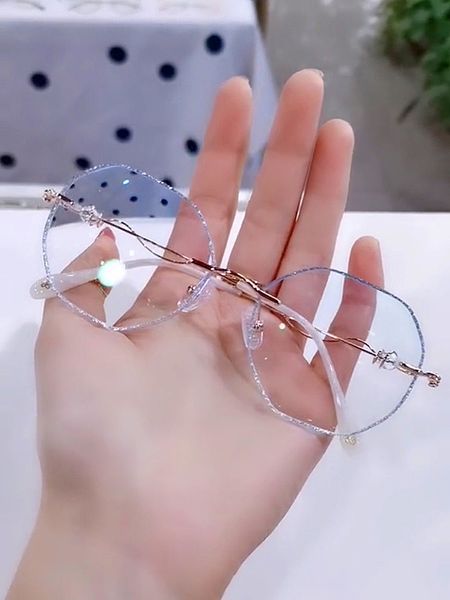 

тот же тип очков без rimless для байных женщин может быть оборудован без рамки ultra repe